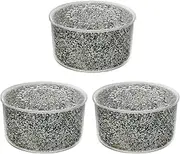 3 Pack Shower Head Filter Replacement Cartridge Compatible with All Canopy Handheld & Fixed Filtered Shower Head, Water Softener Filter for Hard Water, Reduce Chlorine and Harmful Substances