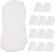 Vaguelly 10pcs Gauze Diaper Cloth Diapers Liner for Cloth Diapers Liner for Newborn Diapers Cloth Diaper Liner Newborn Cloth Diapers Liner Diaper Liner White Cotton