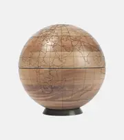 [Brunello Cucinelli] Brunello Cucinelli Laser-cut walnut globe