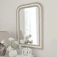 在飛比找ETMall東森購物網優惠-美式復古做舊鏡子浴室鏡壁掛化妝鏡臥室梳妝臺鏡子裝飾鏡法式壁爐