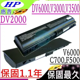 COMPAQ 電池-康柏 V6400，V6500，V6600，C700，F500，F700，V6137US，V6048，HP 電池，HP010515-DK023R11，HSTNN-DB31，HSTNN-DB32，HSTNN-LB311，HSTNN-OB31，NBP6A48A1，BL-5514，ER-L650，ER-L650X，HP-DV2000，HP-DV2000H，L18650-12DVV，L18650-6DVV，NB414，411462-141，411462-26，411462-321