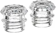 Atelierate 2pcs Percolator Glass Top Replacement,Percolator Coffee Pot Top Replacement Glass Knob Top Coffee Pot Filters Top