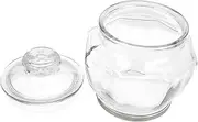 [ELAYARD] Large Capacity Sealed Pickle Jar Transparent Glass Food Can for Kitchen Restaurant Sturdy Dust Storage for Kitchen Items