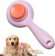 Pet Comb For Dogs | Quick-Cleaning Hair Brush - Pet Massage Tool Comb for Long and Short Hair Cats Remove Loose Hair Long Matted Haired Pets