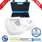 Hanna Instruments Digital Refractometer for Brix Measurement in Food with Case
