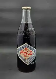 Coca Cola 75th Anniversary Commemorative Coke Bottle Full
