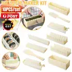 DIY Sushi Maker Making Kit Rice Roller Mold Set Beginners Homemade Kitchen NEW