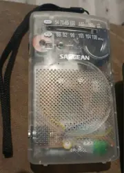 LA County Jail Plastic Transparent Walkman Radio Transparent Radio For Security
