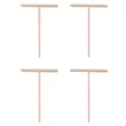 4X Practial T Shape Crepe Maker Pancake Batter Wooden Spreader Stick Home6436