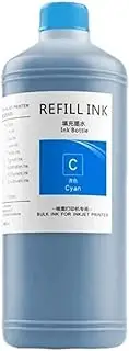 1L Dye Ink Printer Ink - Compatible with Epson Stylus Pro, 4000 4800 7800 9800 7500 7600 9500 9600 9400 4400(1000ML-Dye-C)