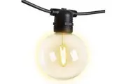 Jingle Jollys 50M Led Festoon String Lights 50 Bulbs Kits Wedding Party Christmas G80