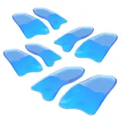 4X Pair Half Insoles Shoe Inserts L Size Gel Arch Support Foot Pad