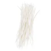 100 Pcs 5-7" Feathers Long Artificial Goose Feather Hat Trimming White