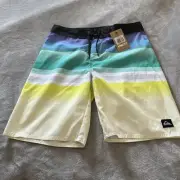 Quicksilver Board Shorts Men’s Sz29 New Layered Colors. A112