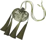 10cm Fragrant Bag Antique Style Embroidered Sachet Pendant Hanfu Tassel Pouch