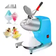 Ice Crushers Machine Electric Snow Cone Maker 4 Blades 300W Ice Shaver Machine