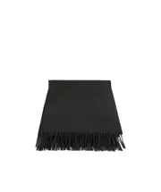 fringed shawl One size Black