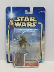 STAR WARS ATTACK OF THE CLONES SEALED ACTION FIGURE - WATTO