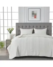 Mlange Home Classic Vintage Stonewashed Cotton Quilt Set