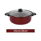 Deep Frying Pan Butter Warmer Pot Multipurpose Nonstick Deep Fryer Pot