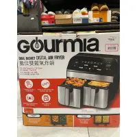 在飛比找蝦皮購物優惠-《限時出清特賣》Gourmia 數位雙籃氣炸鍋 9.4公升 