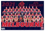 Melbourne demons AFL football team poster ,300mmx210mm, CHEAPEST