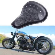 Motorcycle large 13" Spring Solo Seat For Harley Davidson Softail Bobber Chopper