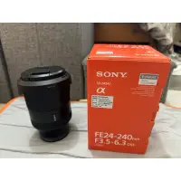 在飛比找蝦皮購物優惠-Sony 鏡頭 FE24-240mm