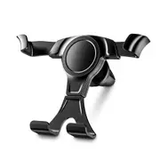 3Pcs Gravity Linkage Automatic Lock 360o Rotation Air Vent Car Phone Holder For Suitable for mobile phone less than 6.5 inches iPhone Samsung Huawei Xiaomi