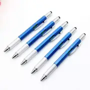 Pencil Cases Ballpoint Screwdriver Ruler Spirit Level Multifunction Tool Blue Multi Tools