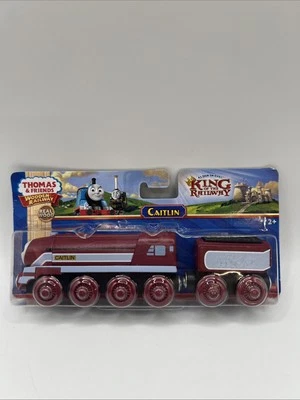 Fisher-Price Thomas & Friends Wooden Railway Real Wood Caitlin W/Tender Train