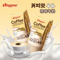 在飛比找Yahoo奇摩購物中心優惠-韓味不二 BINGGRAE咖啡牛奶(調味乳) (200ml*