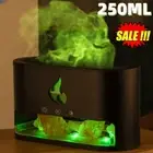 Salt Stone Flame Ultrasonic Aromatherapy Diffuser Air Humidifier Purifier 250ML