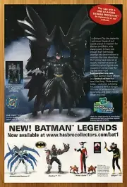 1999 Batman Legends of the Dark Knight Figures Vintage Print Ad/Poster Toy Art