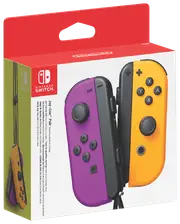 Nintendo Switch Joy-Con Pair Neon Purple & Orange