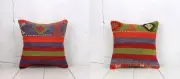 Kilim Pillow Cover SET of 2 pcs 15.75" x 15.75" FREE Fast Shipment 04415