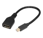 SIIG Mini DisplayPort to DisplayPort 4K Adapter CB-DP1L12-S1 NEW