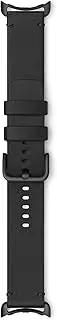 [Google] Pixel Watch Crafted Leather Band - Only Compatible with The 45mm Pixel Watch 3 - Obsidian - Small