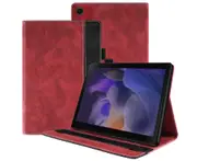 RXZT Samsung Galaxy Tab A8 10.5-Inch Case Leather - Red