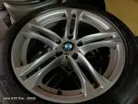 在飛比找Yahoo!奇摩拍賣優惠-BMW F10 F11 原廠613M 18吋鋁圈含胎.E36