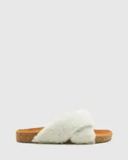 Biome Shearling Slide
