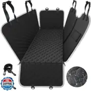Mancro Dog Car Seat Cover for Back Seat, Waterproof Car Seat Protector for Do
