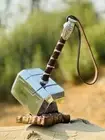 Avengers Thor Mjolnir Hammer 1:1 Scale Handmade Cosplay Replica Thor Hammer