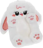 SHINEOFI Adorable Plush Animal Card Holder Keychain Photo Album Mini Photo Album Keychain Cartoon Animal Card Holders