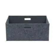 2 x Foldable Storage Cube Felt Fabric Closet Bookcase Wardrobe Shelf Organiser