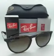 Ray-Ban Erika Polarised Sunglasses Tortoise Brown Gradient RB4171 865/T5 54mm