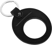[BESPORTBLE] Commemorative Coin Pouch Key Chain Holder Elegant PU Badge Sleeve for Coins Display Accessory for Organization and Convenience