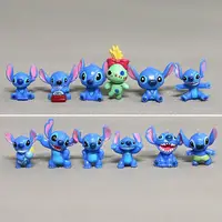 在飛比找蝦皮購物優惠-12 件/套 2-3 厘米動漫 Lilo & Stitch 