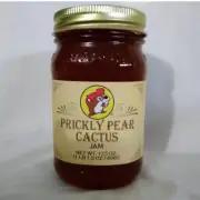 Buc-ee's Prickly Pear Cactus Jam 17.5 Oz Glass Jar. lot of 2