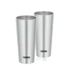 (2入裝)THERMOS 膳魔師 JDI-400 不銹鋼真空冰沁杯 保冰杯 保冷杯 保溫杯 啤酒杯 隔熱杯 400ML